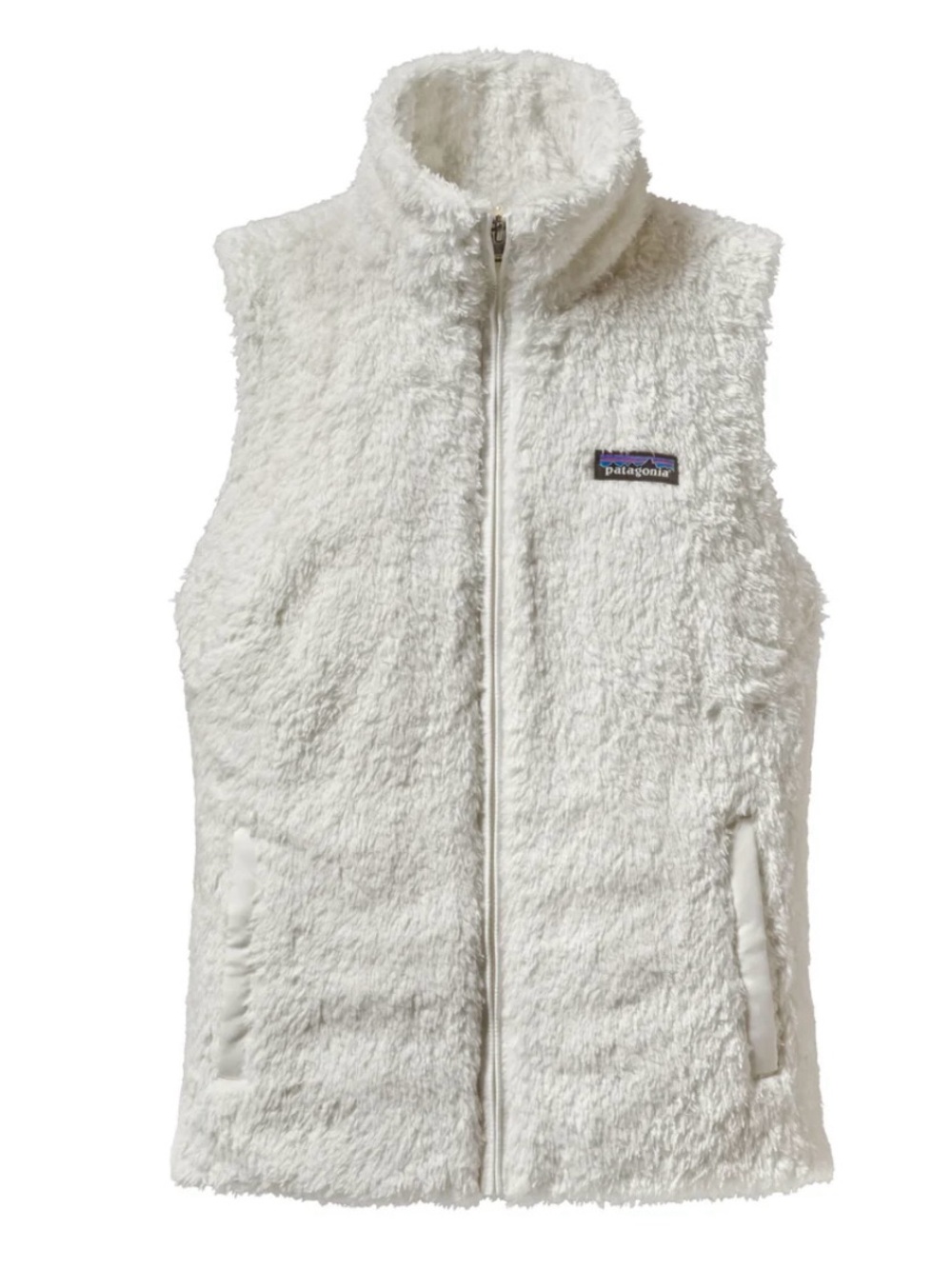 Patagonia Off-White Sherpa Fleece Vest